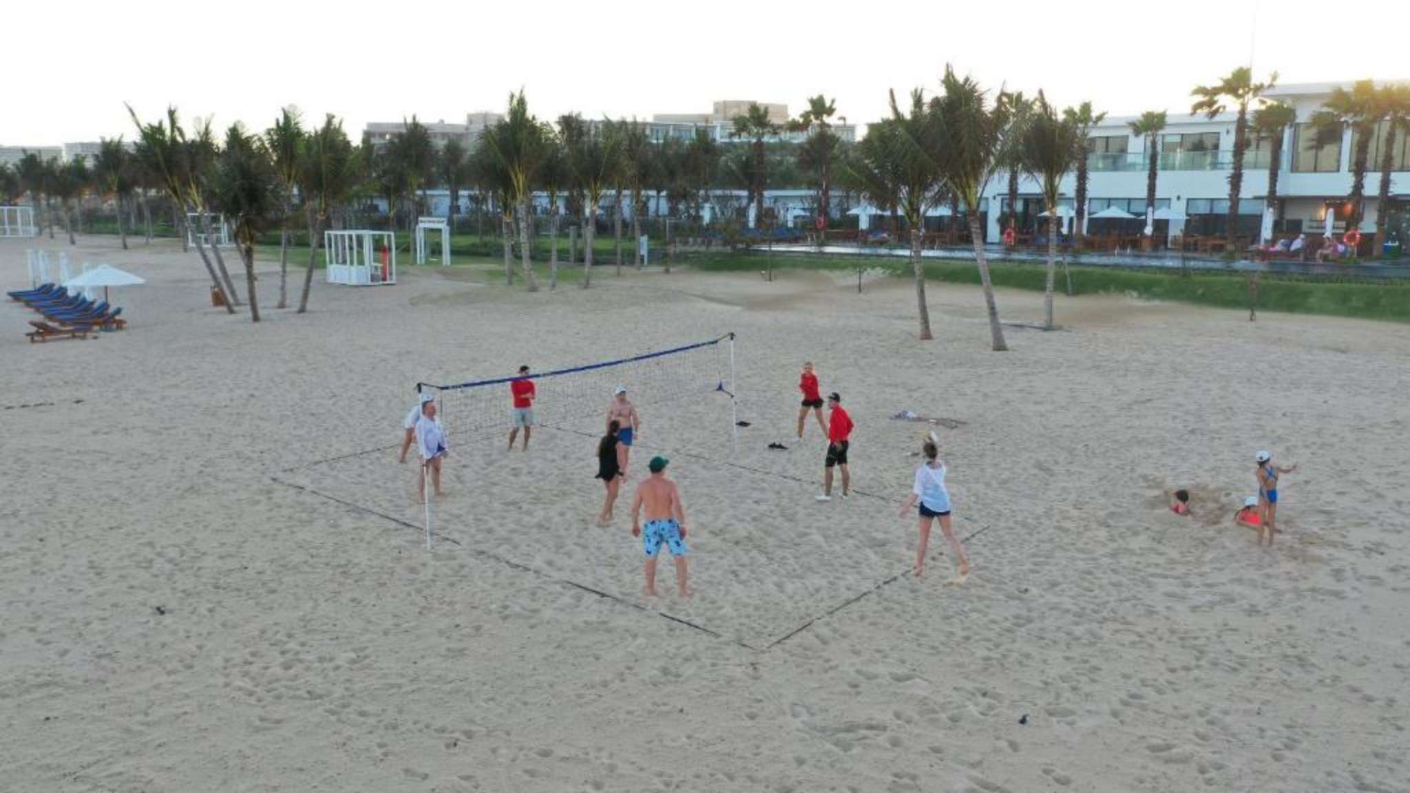 Không gian ngoài trời tại Selectum Noa Resort Cam Ranh